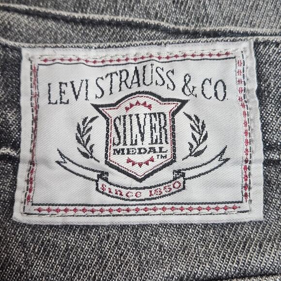 VTG 90s Levi's for Men Silver Medal Jeans, Gray Wash, 36x30 (34x29) - Picture 7 of 10